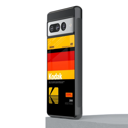 Keep Happiness Yellow stylish phone case for google pixel 7 pro | glossy glass and slim fit