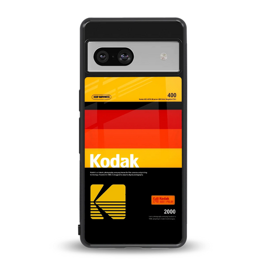 Keep Happiness Yellow back phone cover | glass case for google pixel 7