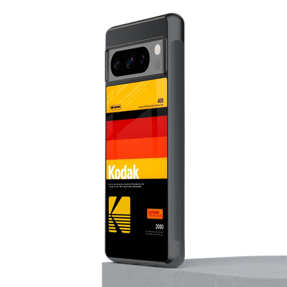 Keep Happiness Yellow stylish phone case for google pixel 8 pro | glossy glass and slim fit