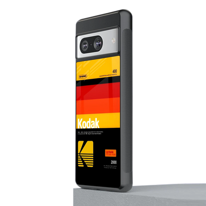 Keep Happiness Yellow stylish phone case for google pixel 8 | glossy glass and slim fit