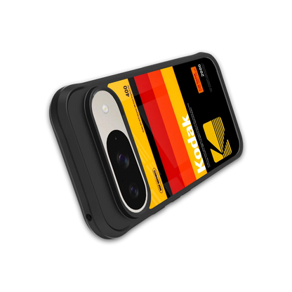 Keep Happiness Yellow stylish phone case for google pixel 9 | glossy glass and slim fit