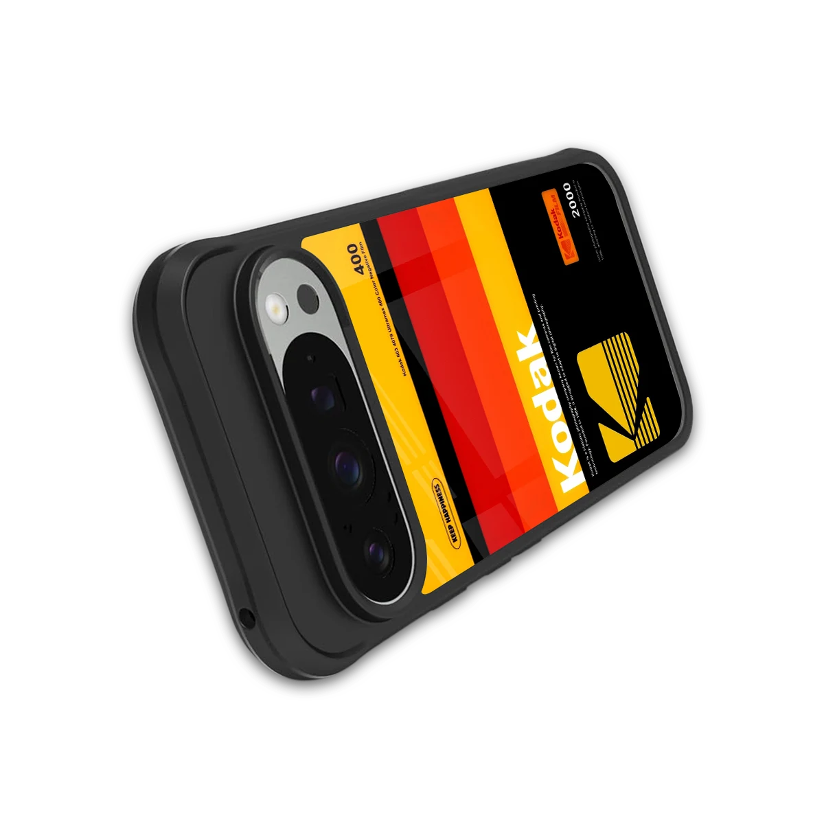 Keep Happiness Yellow stylish phone case for google pixel 9 pro xl | glossy glass and slim fit