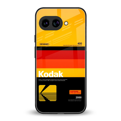 Keep Happiness Yellow back phone cover | glass case for google pixel 10a