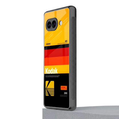 Keep Happiness Yellow google pixel 10a mobile cover | shockproof glass phone case