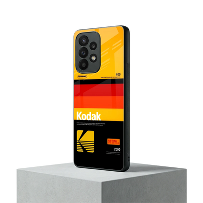 Keep Happiness Yellow samsung galaxy a23 mobile cover | shockproof glass phone case