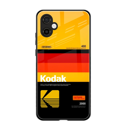 Keep Happiness Yellow back phone cover | glass case for samsung galaxy a06 5g