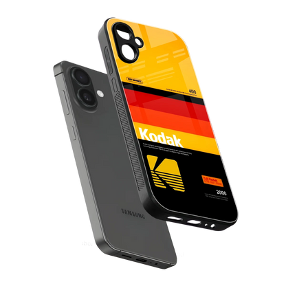 Keep Happiness Yellow sleek samsung galaxy a06 5g cover with tempered glass back and TPU edges