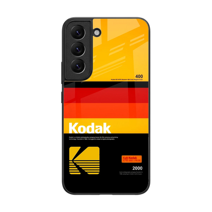 Keep Happiness Yellow back phone cover | glass case for samsung galaxy s22