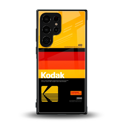 Keep Happiness Yellow back phone cover | glass case for samsung galaxy s23 ultra