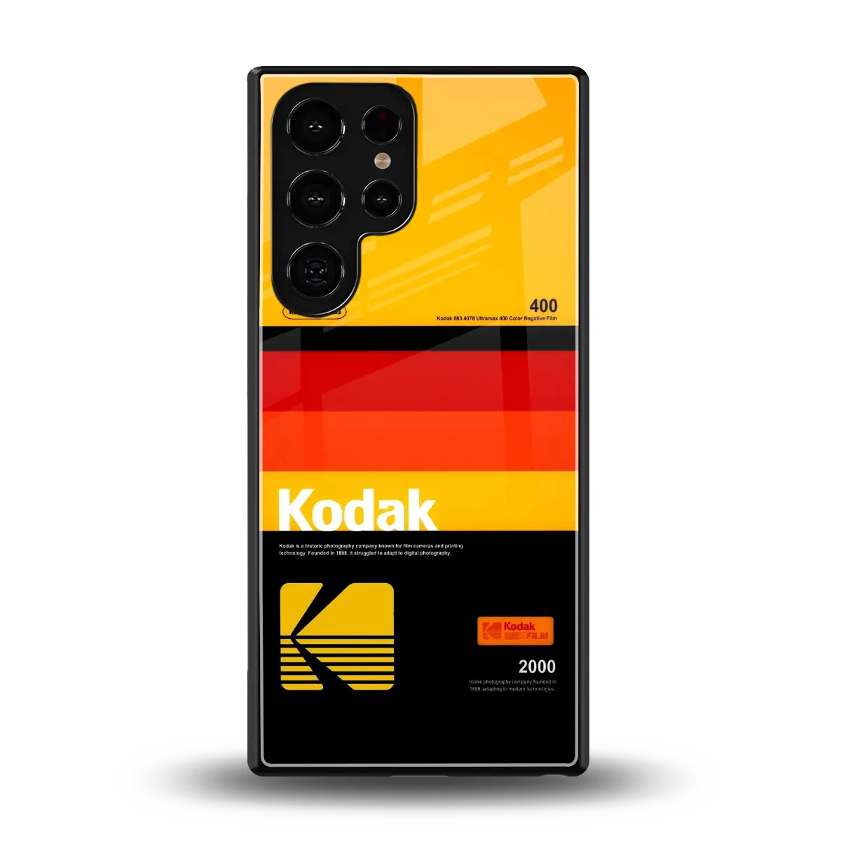 Keep Happiness Yellow back phone cover | glass case for samsung galaxy s25 ultra