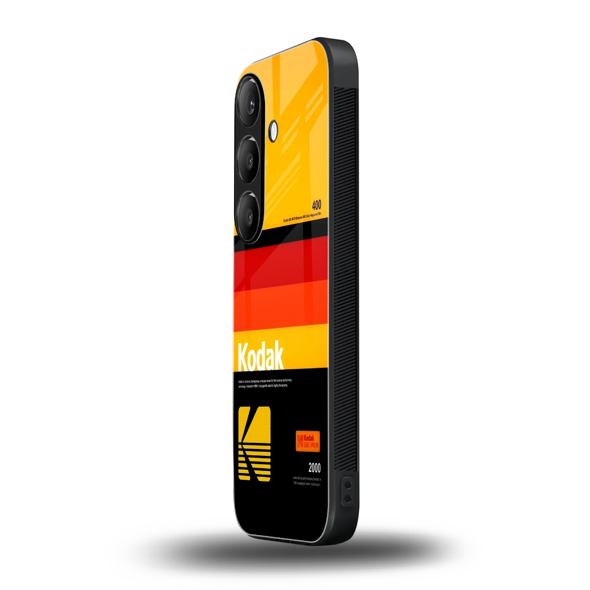 Keep Happiness Yellow samsung galaxy s25 mobile cover | shockproof glass phone case