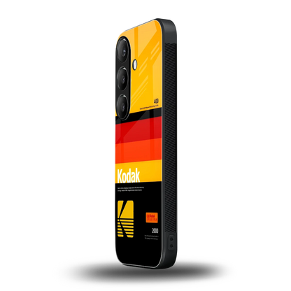 Keep Happiness Yellow samsung galaxy s24 mobile cover | shockproof glass phone case