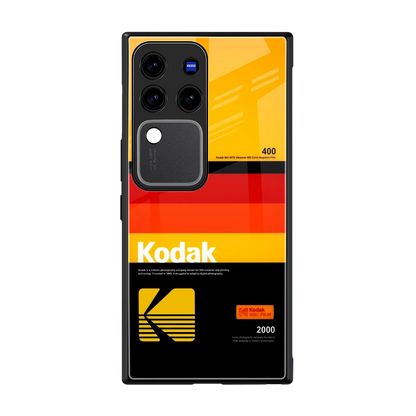 Keep Happiness Yellow back phone cover | glass case forvivo v30 pro