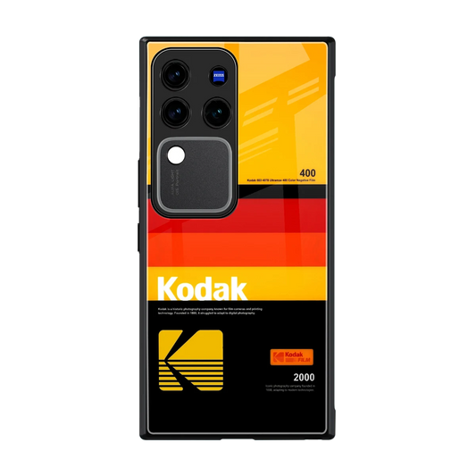 Keep Happiness Yellow back phone cover | glass case forvivo v30 pro