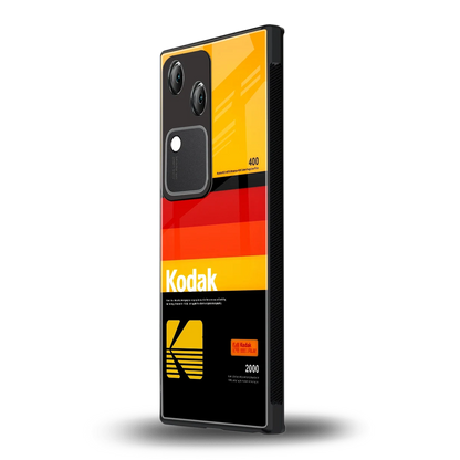 Keep Happiness Yellow vivo v30 mobile cover | shockproof glass phone case