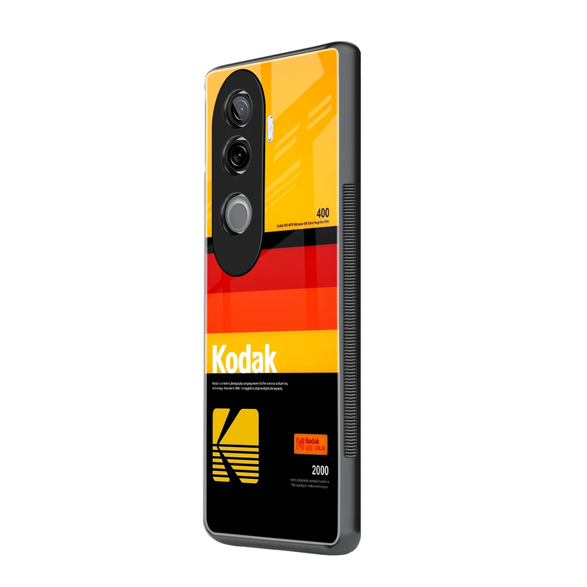 Keep Happiness Yellow vivo v40e mobile cover | shockproof glass phone case