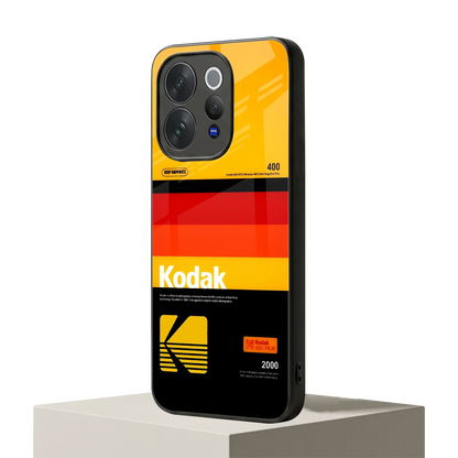 Keep Happiness Yellow vivo v70 mobile cover | shockproof glass phone case