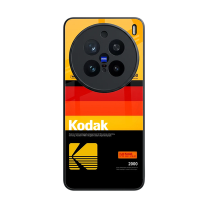 Keep Happiness Yellow back phone cover | glass case for vivo x200 pro