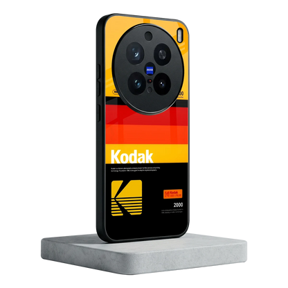 Keep Happiness Yellow vivo x200 pro mobile cover | shockproof glass phone case