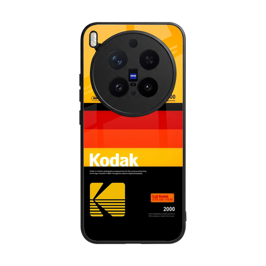 Keep Happiness Yellow back phone cover | glass case for vivo x300 pro