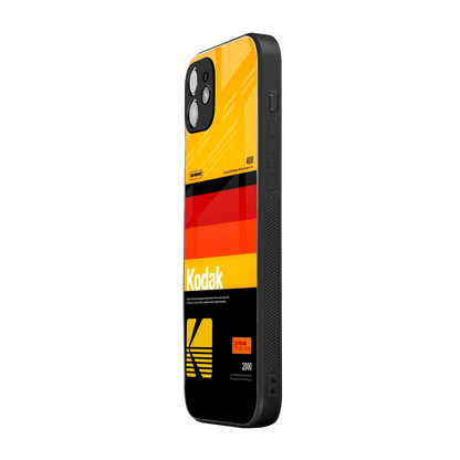 Keep Happiness Yellow iphone 11 mobile cover | shockproof glass phone case