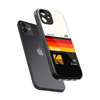 Keep Happiness sleek iphone 11 cover with tempered glass back and TPU edges