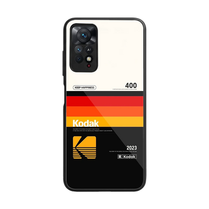 Keep Happiness back phone cover | glass case for redmi note 11 pro