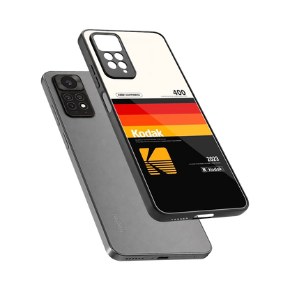 Keep Happiness sleek redmi note 11 pro cover with tempered glass back and TPU edges
