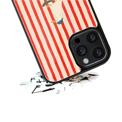 Durable Glass Back Mobile Case for iPhone, Samsung, OnePlus, Google Pixel, Redmi, Vivo, Oppo