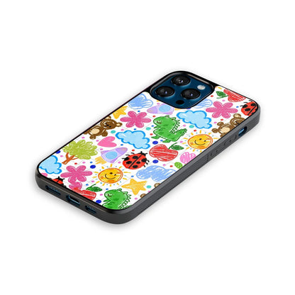 Luxury Glass Back Mobile Cover for iPhone, Samsung Galaxy, OnePlus, Pixel, Redmi & More