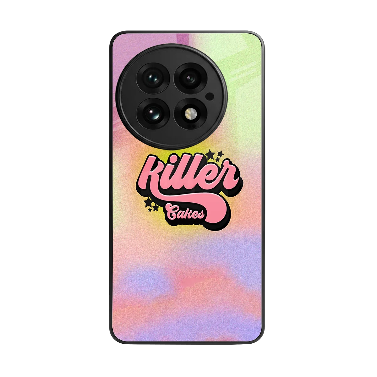 Killer Cakes back phone cover | glass case for oneplus 13