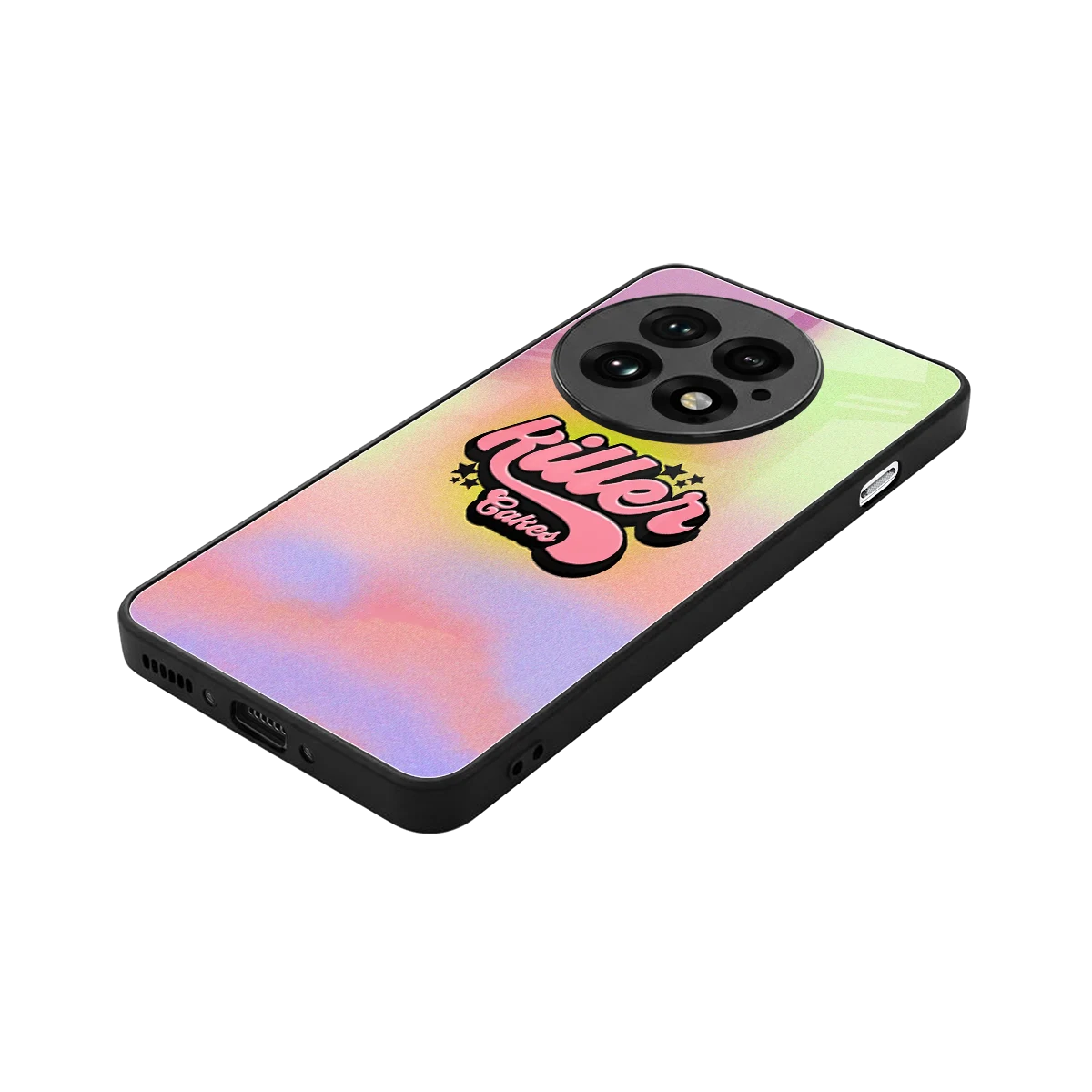 Killer Cakes stylish phone case for oneplus 13 | glossy glass and slim fit