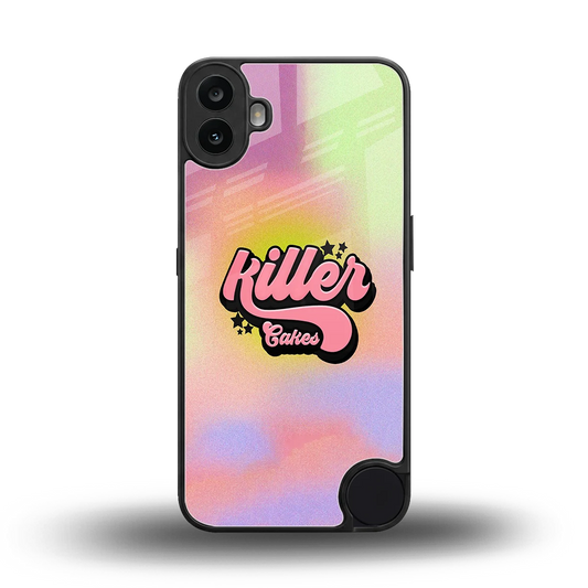 Killer Cakes back phone cover | glass case for cmf nothing phone 1