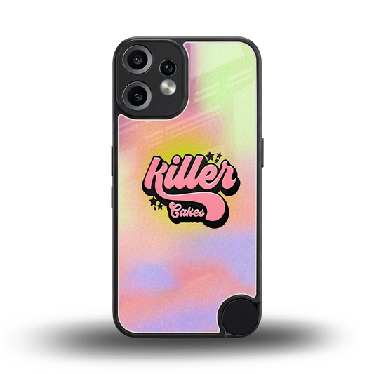 Killer Cakes back phone cover | glass case for cmf nothing phone 2 pro