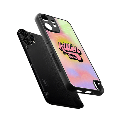 Killer Cakes sleek cmf nothing phone 2 pro cover with tempered glass back and TPU edges