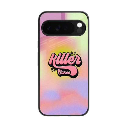 Killer Cakes back phone cover | glass case for google pixel 10 pro xl