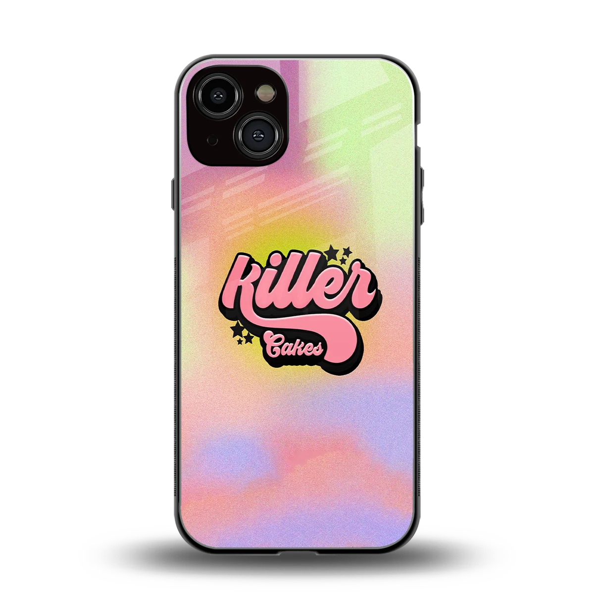 Killer Cakes back phone cover | glass case for iphone 13