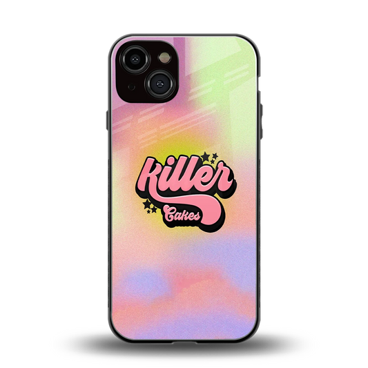 Killer Cakes back phone cover | glass case for iphone 14