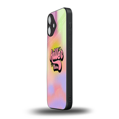 Killer Cakes iphone 16 plus mobile cover | shockproof glass phone case