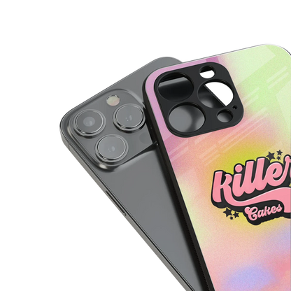 Killer Cakes stylish phone case for iphone 12 | glossy glass and slim fit