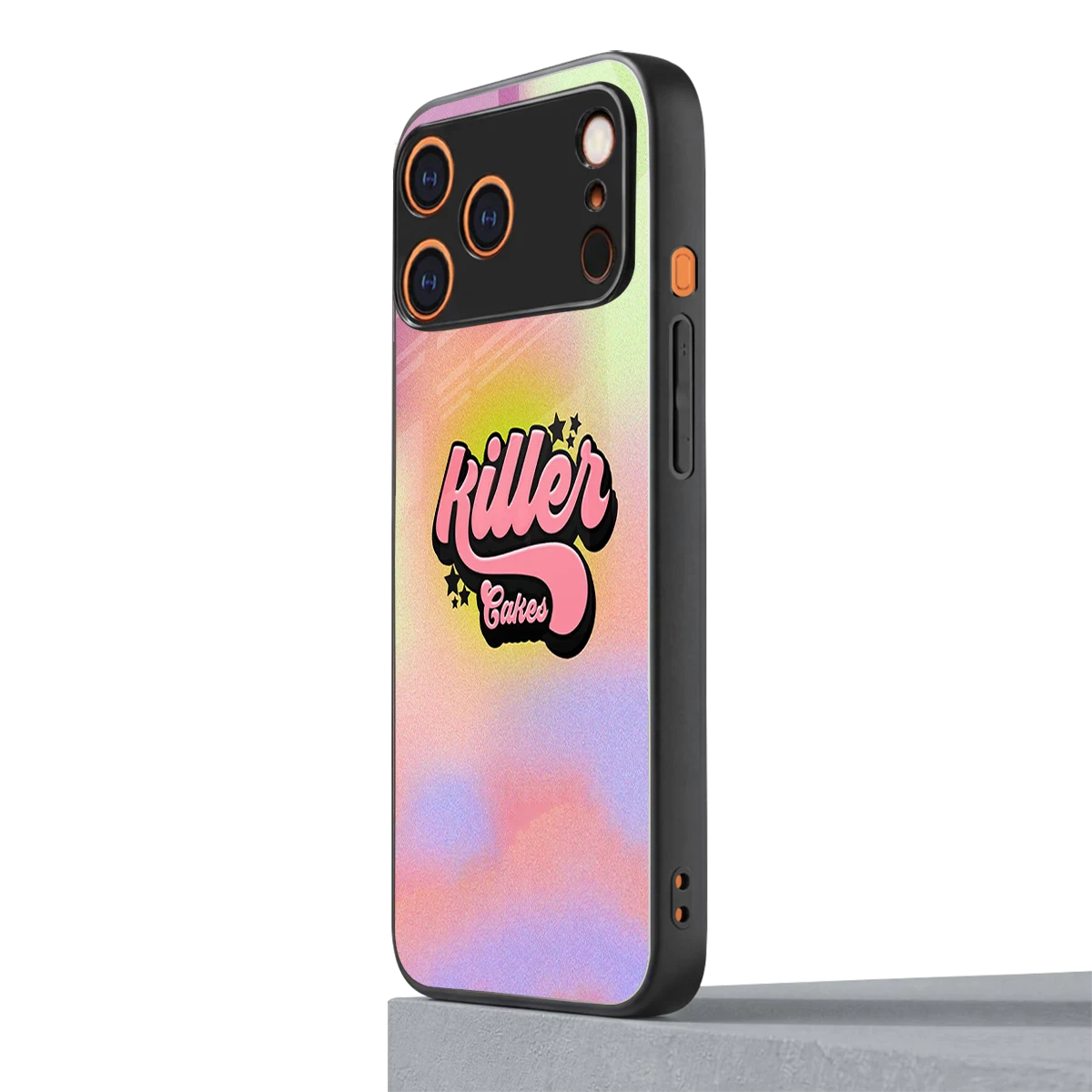 Killer Cakes iphone 17 pro mobile cover | shockproof glass phone case