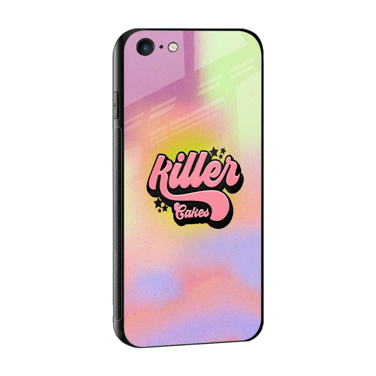 Killer Cakes sleek iphone 6 cover with tempered glass back and TPU edges