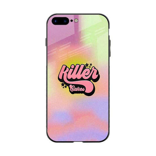 Killer Cakes back phone cover | glass case for iphone 8 plus