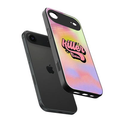 Killer Cakes sleek iphone air cover with tempered glass back and TPU edges