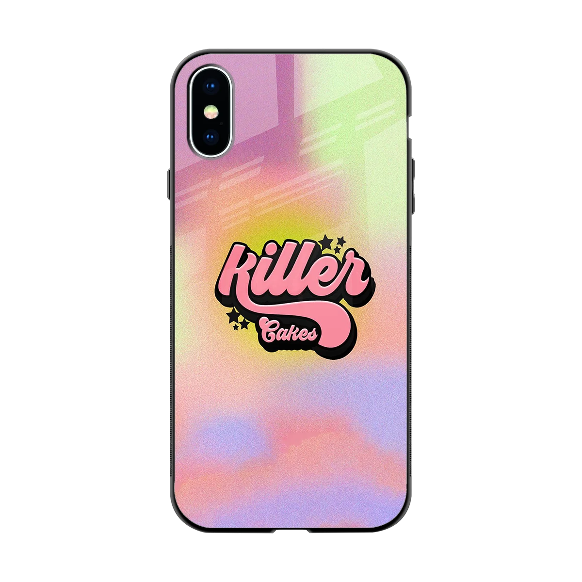 Killer Cakes back phone cover | glass case for iphone xs