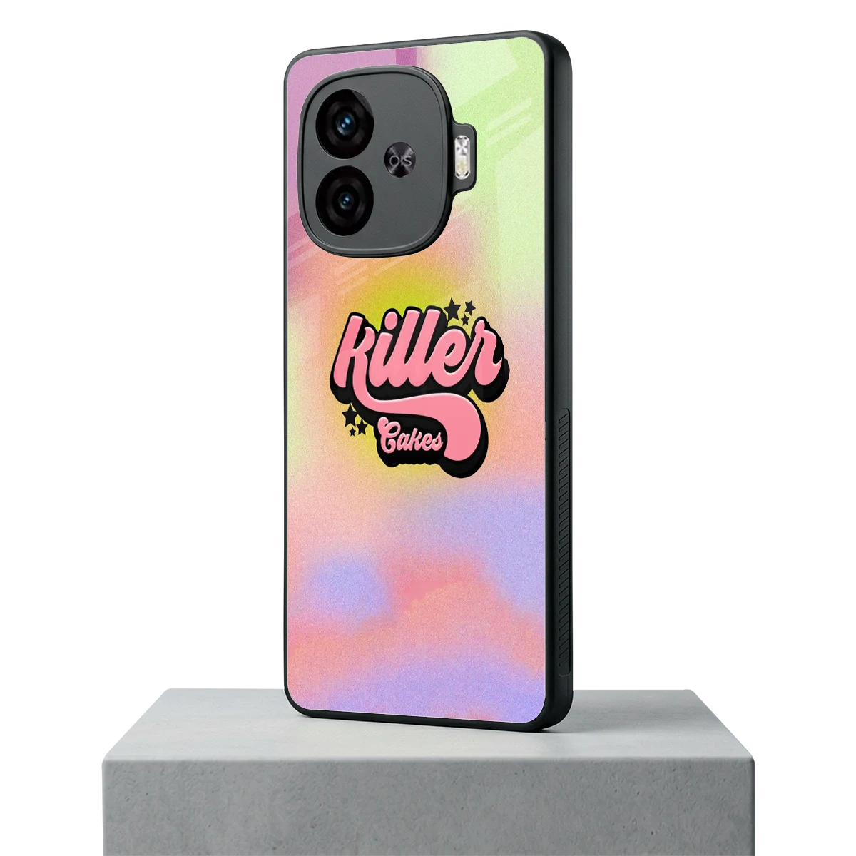 Killer Cakes iqoo neo 10r 5g mobile cover | shockproof glass phone case