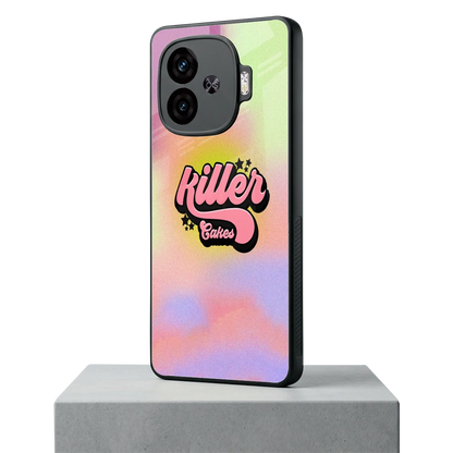 Killer Cakes iqoo neo 10r 5g mobile cover | shockproof glass phone case