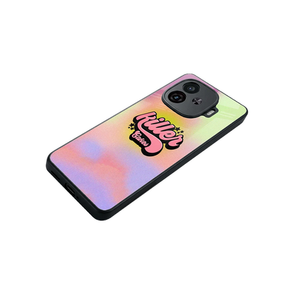 Killer Cakes stylish phone case for iqoo neo 10r 5g | glossy glass and slim fit