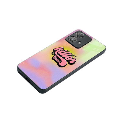 Killer Cakes stylish phone case for motorola edge 40 neo 5g | glossy glass and slim fit