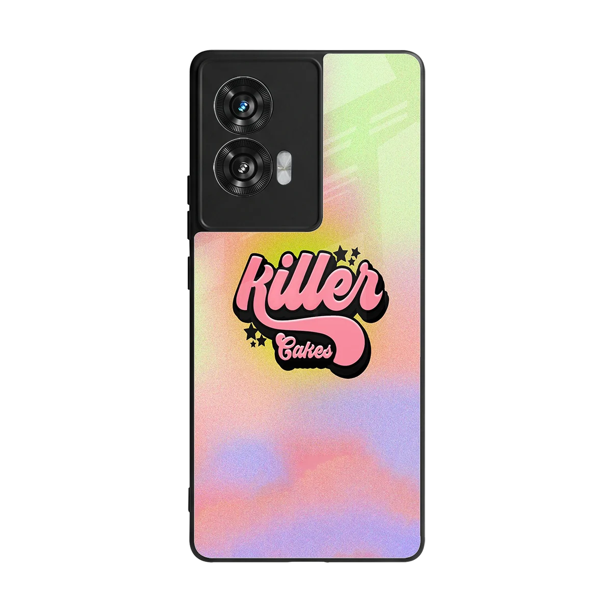 Killer Cakes back phone cover | glass case for motorola edge 50 fusion